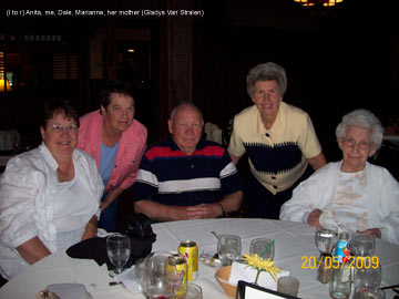 Anita, Lynelle, Dale, Marianne and Marianne's Mom  (Mrs. Van Stralen)