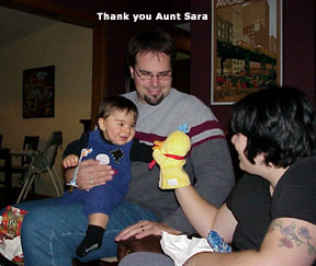 I love my Ducky Puppet Aunt Sara