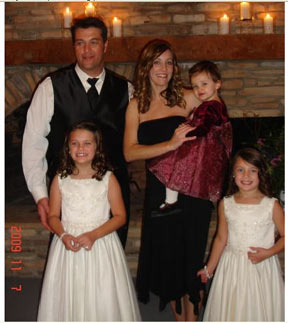 Melissa's Family taken at Jay's Wedding Nov 7, 2009