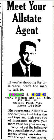 1/30/1962 Ad from Stevens Point Gazette