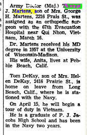 March 28, 1968 Stevens Point Gazette
