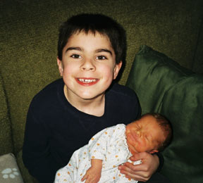 Duncan and Jake (2 weeks old for Duncan)