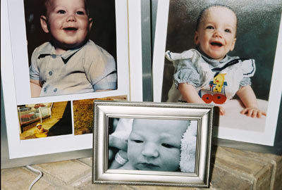 Lee Serena and Ffion baby pics