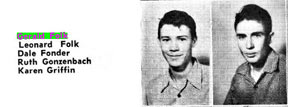 High School Yearbook   1955 Junior 