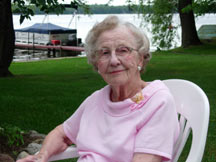 Harriet at her 87th Birthday