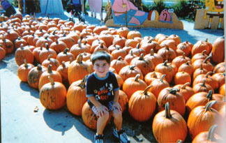 Jake in the Pumpkin Patch
