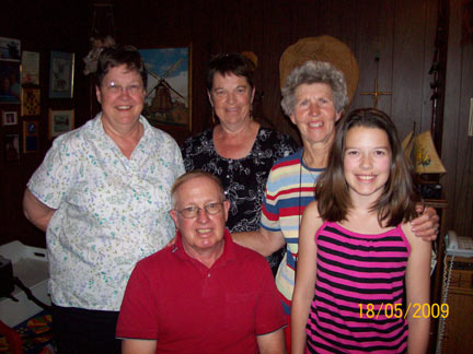 Anita, John's Wife, Marianne, John and Alexa