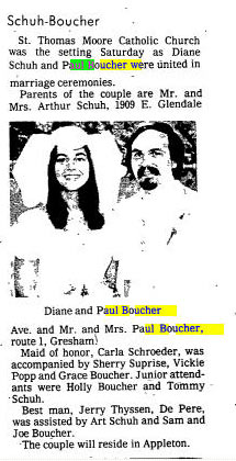 August 6, 1975 Wedding
